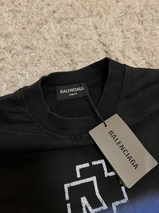 Balenciaga heron preston лонгслів