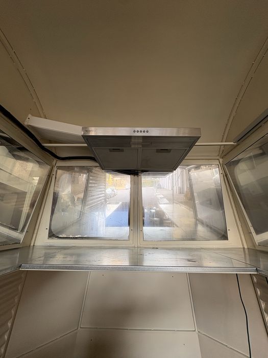 Roulote Food Truck 2026 | Atrelado Venda de Comida Ambulante | Hambúrgueres / Crepes