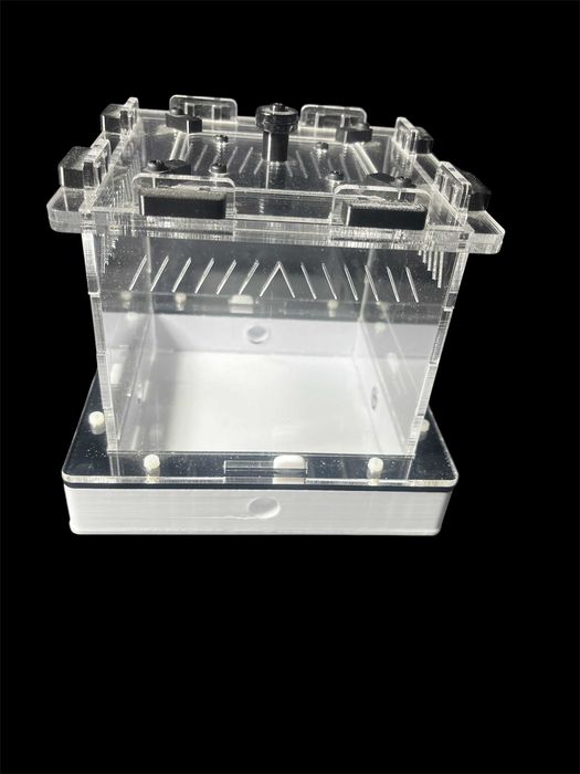 Арена для муравьиной фермы 15х15х13.5 см , двойная крышка с задвижками