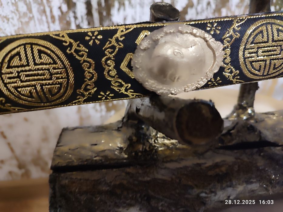 Szabla.Komplet w stojaku.