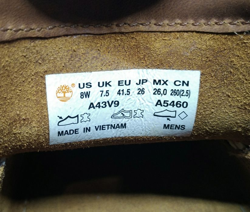 кожаные EU41,5 26см топ-сайдеры мокасины Timberland
