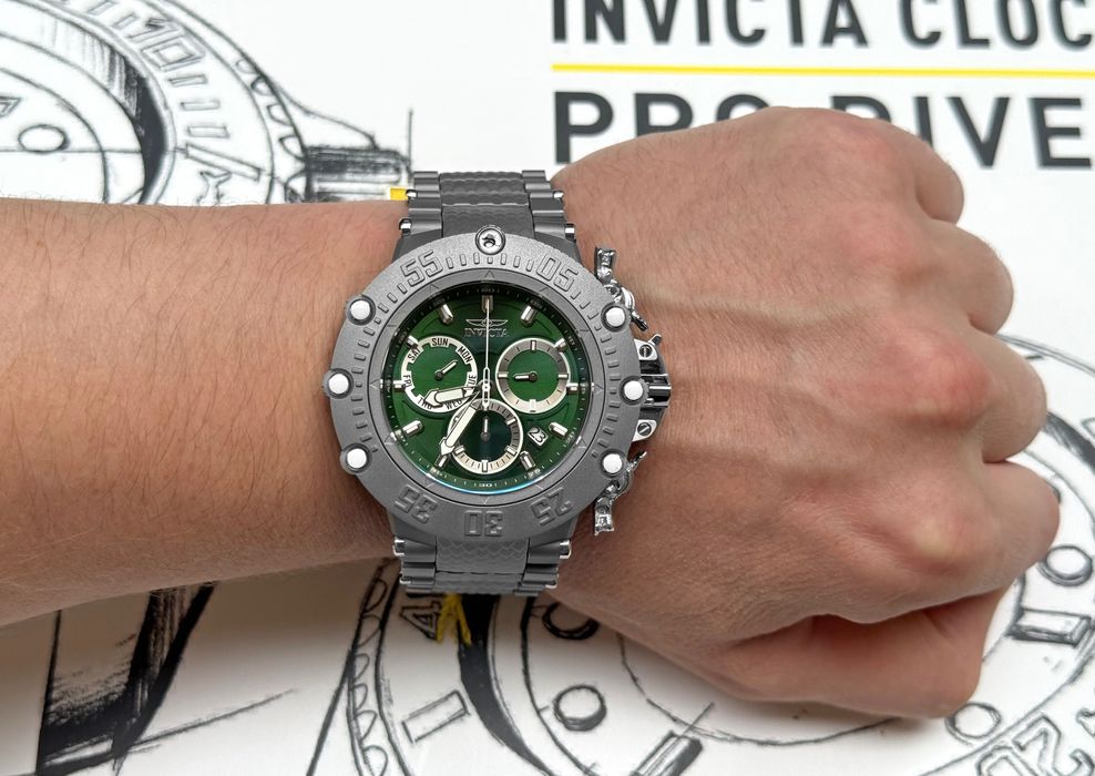 Годинник Invicta 48192 Subaqua Noma VII Swiss 52 mm. Titanium 200 MT.