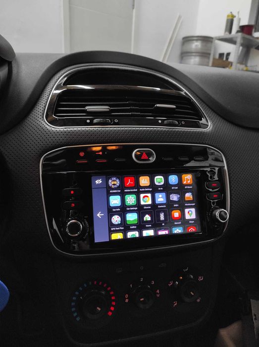 (NOVO) Rádio 2DIN 7" Android • FIAT Punto EVO (2009 a 2017) • GPS