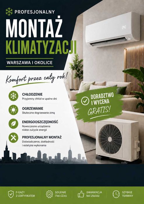 Montaż klimatyzacji