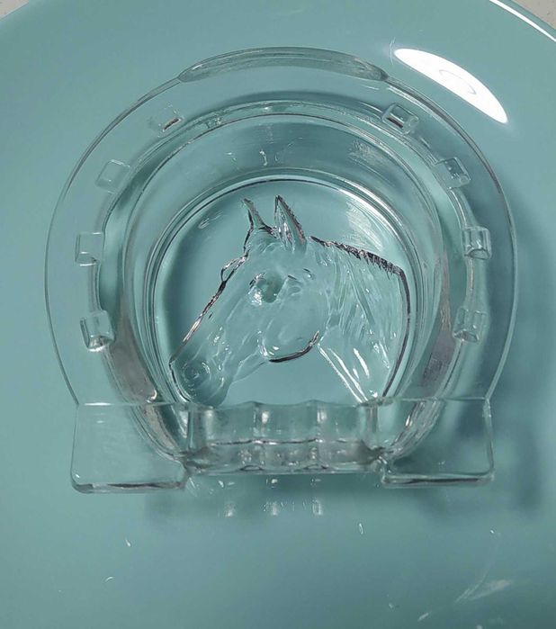 Пепельница/попільничка лошадь/кінь, подкова. Производство Италия.