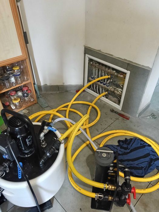 Płukanie instalacji grzewczych