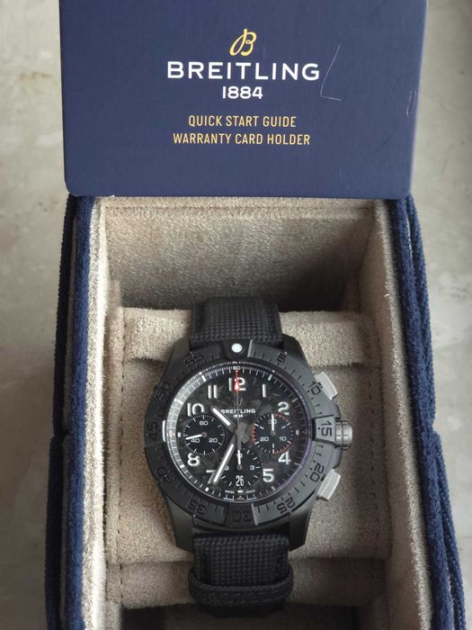 Breitling Avenger B01 Chrono. 44 Night Mission 2024r. / Gwar. do 2032r
