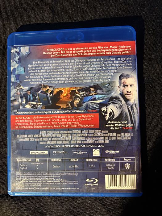 Source code Blu ray