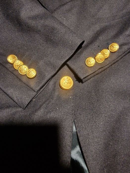 Blazer Casaco Rosa & Teixeira com botões façonnable