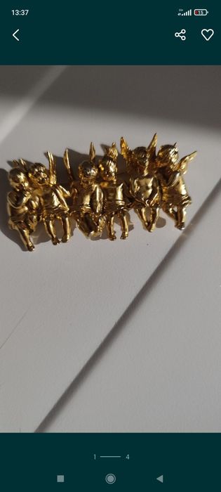 Брошь Edgar Berebi "Все в ряд"