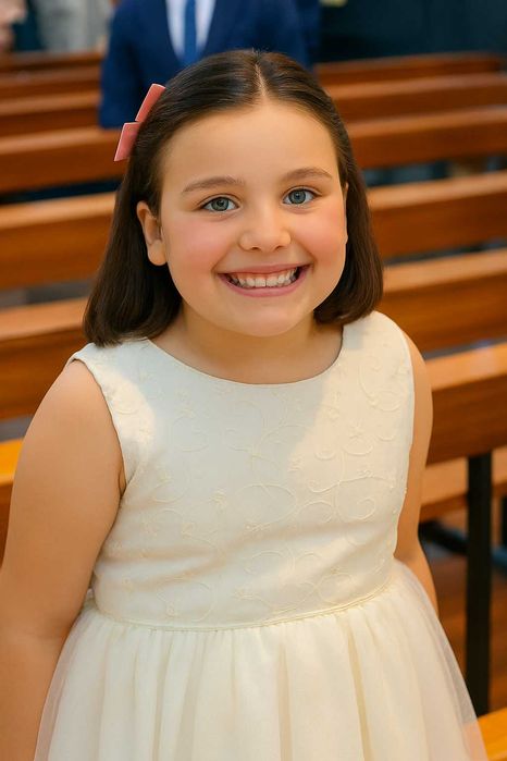 Vestido de Comunhão Menina