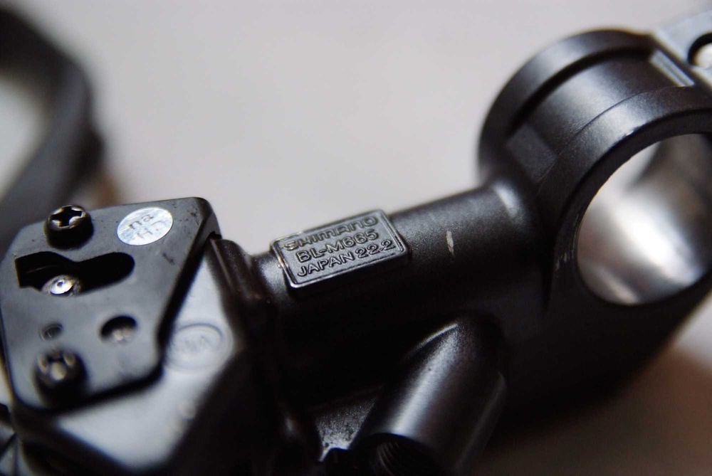 Klamka hamulca Shimano SLX M665 lewa (avid, sram, hope, magura)