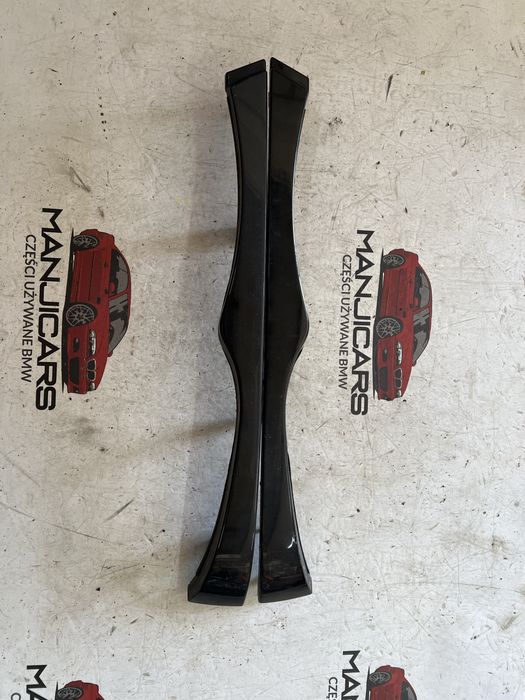 Listwy pod lampy lewa prawa bmw e46 sedan kombi black sapphire touring