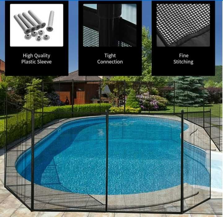 Ogrodzenie Siatka Zabezpieczająca Basen 125x360CM ogrodzenie ochronne