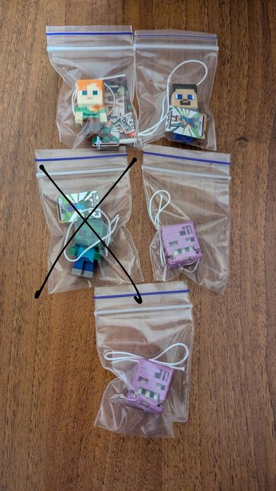 Обмін кіндер майнкрафт