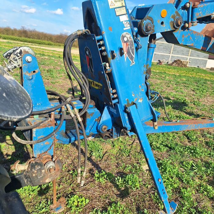 Pług rabe werk półzawieszany na części