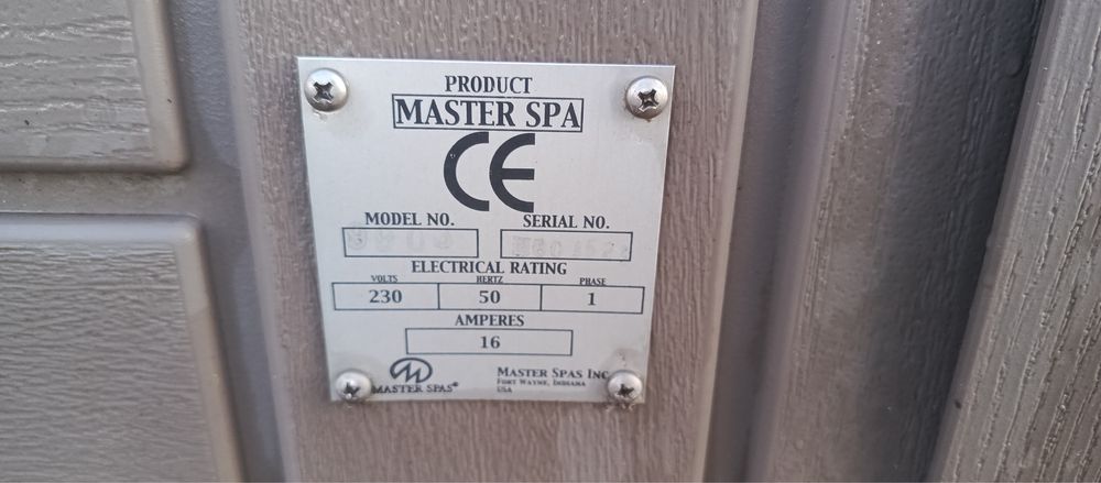 Jacuzzi wanna ogrodowa SPA całoroczna 5 osobowa Balboa Down East Spas Master Spa
