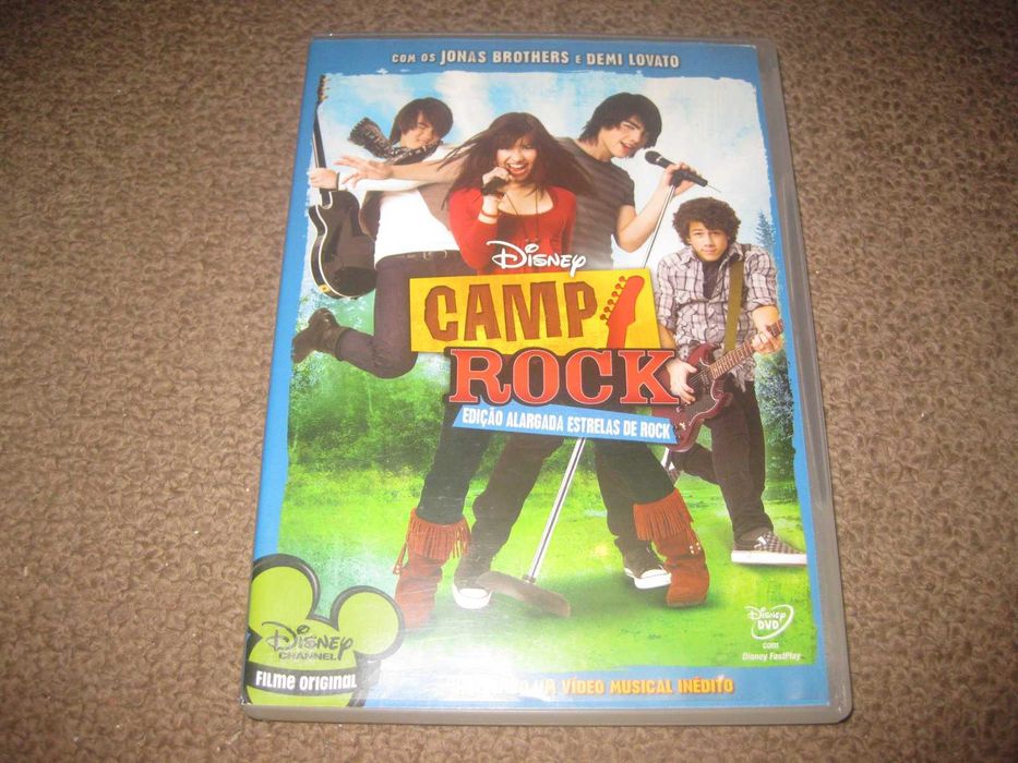 DVD "Camp Rock" com Demi Lovato/Edição Slidepack!