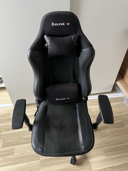 Fotel gamingowy gracza biurowy Huzaro Force 7.7 black