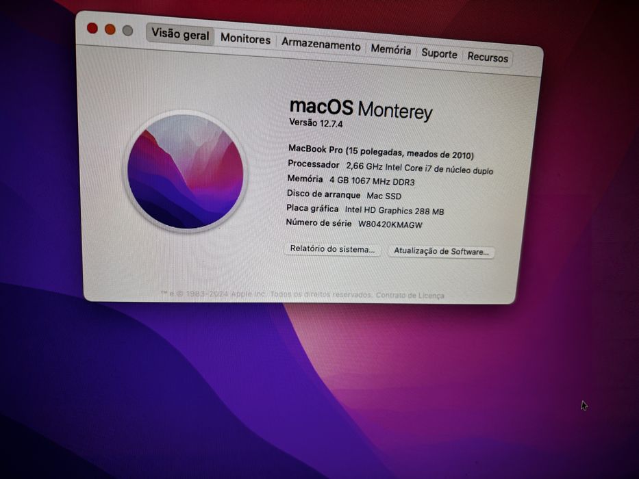 MacBook Pro  15” i7