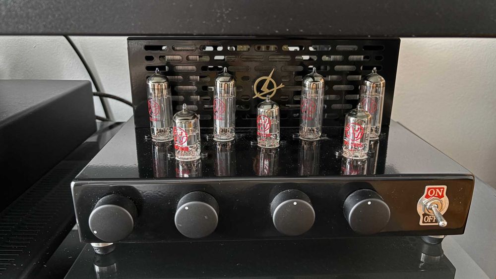 wzmacniacz lampowy 2x12W, EL84 x 4szt układ PP