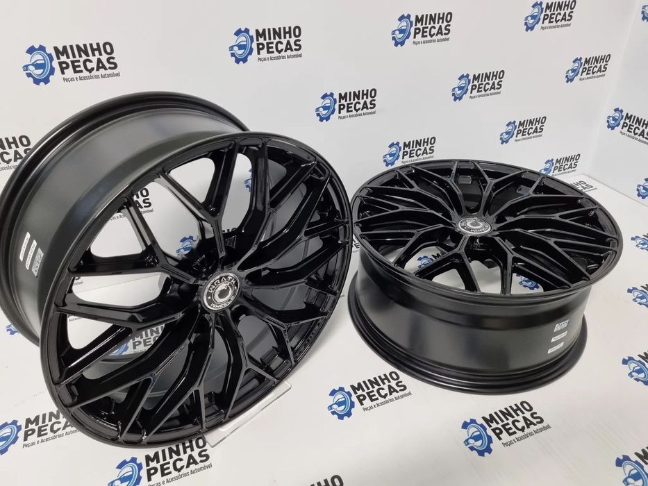 Jantes Wrath (WF-16) em 18 (5x120) Preto Brilho