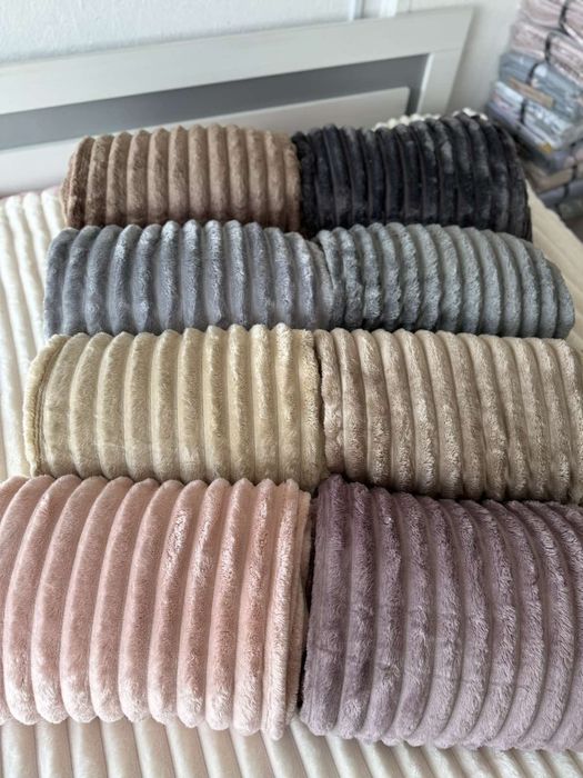 Плед покрывало Полоска шарпей