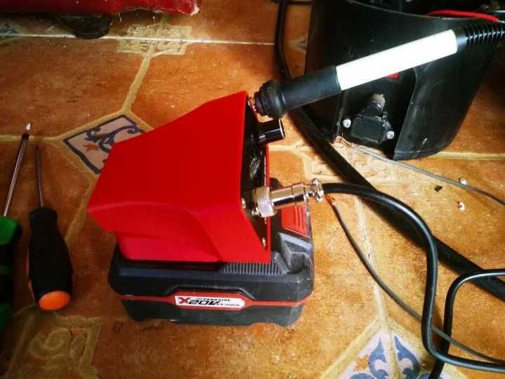 Lutownica Do Lutowania w Aucie MOBILNA Zasilana z Baterii Parkside