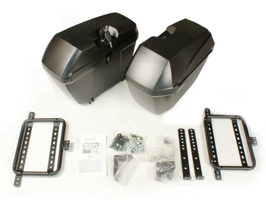 Kufry boczne sakwy  YM S-66 komplet LEWY/PRAWY