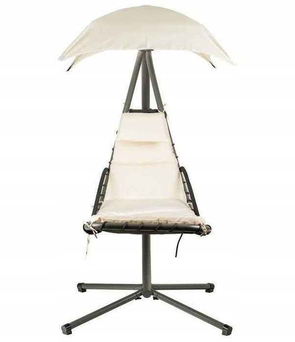 HUŚTAWKA Ogrodowa LEŻAK / Fotel wiszący - BEŻOWY