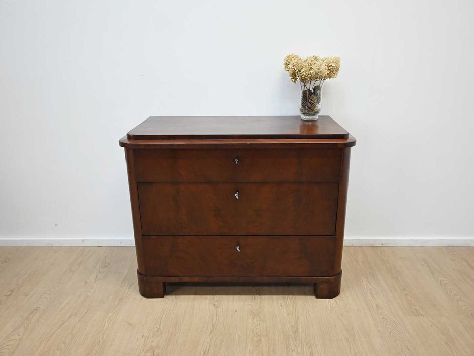 komoda mahoniowa biedermaier 011206