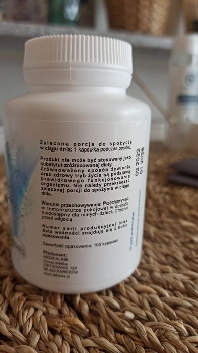 Betaina HCL,pepsine- 100 kapsułek