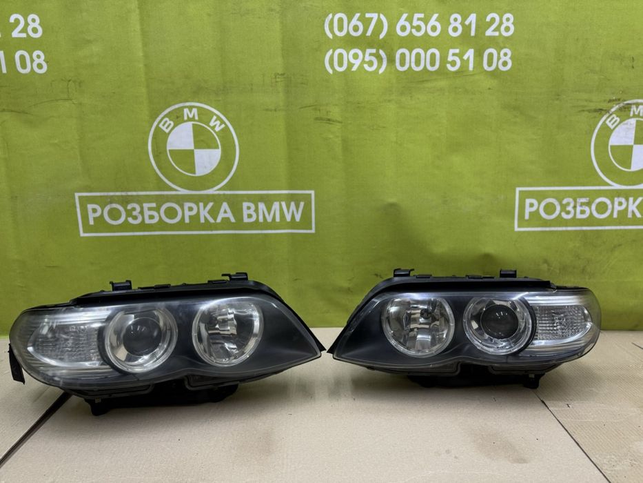 Фари Фары BMW X5 E53 фара ксенон БМВ Х5 Е53 ліва права Рест