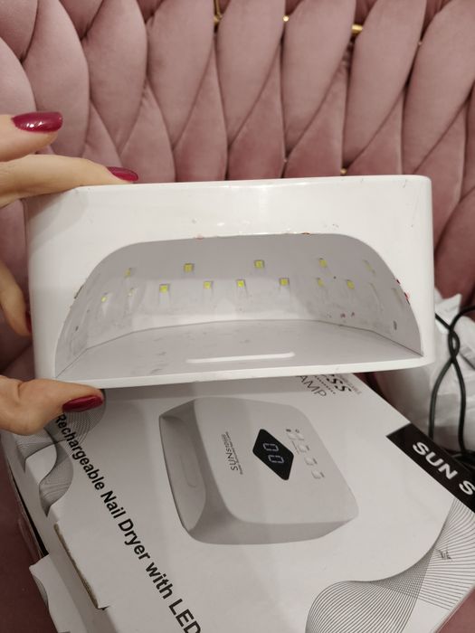 Lampa do paznokcie LED hybryda żel