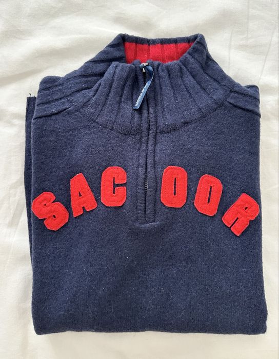 Camisola Lã Azul Sacoor