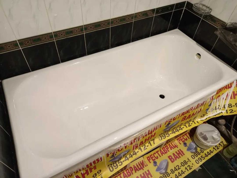 Реставрация ванн Киев и область