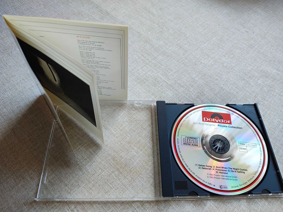 Jon and Vangelis Private collection CD