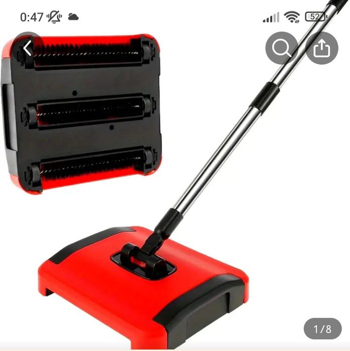 Odkurzacz szczotka mechaniczna