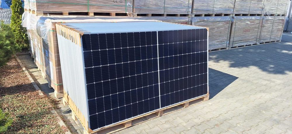 Panele fotowoltaiczne  LONGI 500W srebrna rama  2094x1134x35mm