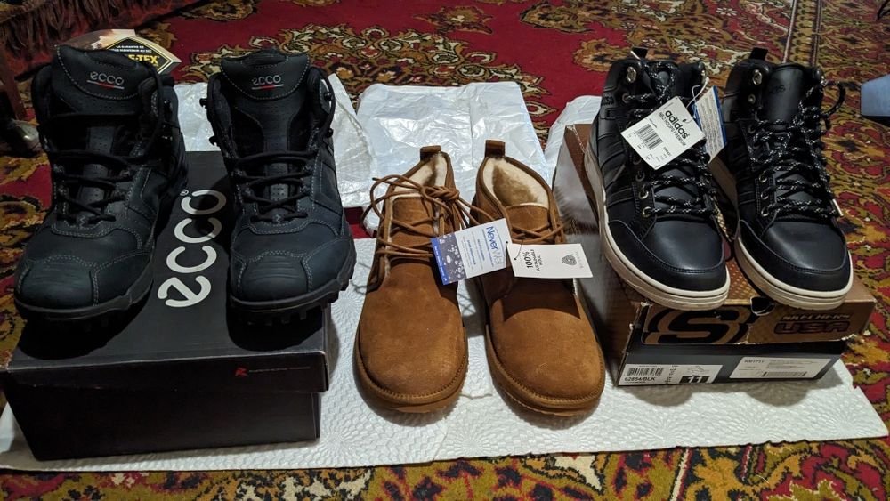 На все вкусы обувь.