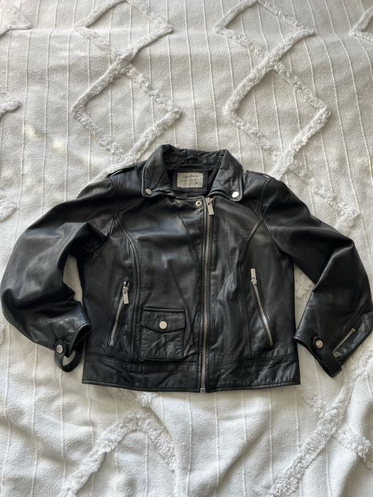 Sprzedam kurtkę 100% skóra roz L Bershka