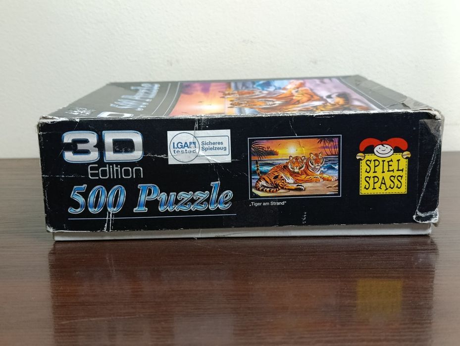 Puzzle 3d 500 el. 47x31 cm, Made in Germany