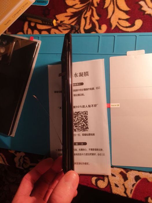Дисплей Samsung note 20 ultra та інші