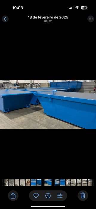 Contentor multibene para residos 6m3