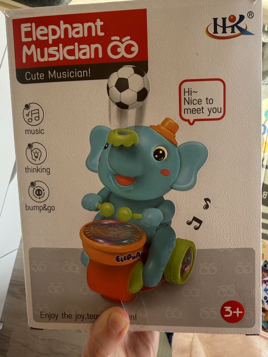Нова дитяча музична іграшка Слон
