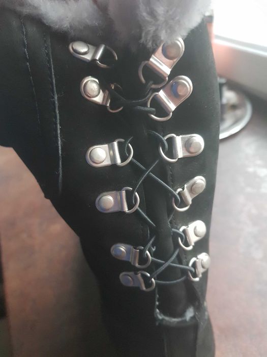 Сапоги женские брльшого размера на широкую ногу