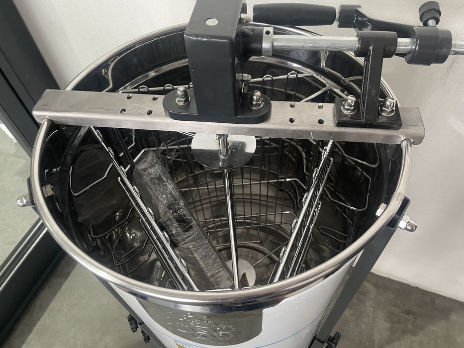 Extrator de mel manual 3 cestas em inox