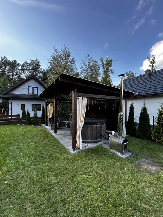 Willa Pod Dębami domek z BALIĄ nad zalewem Chańcza