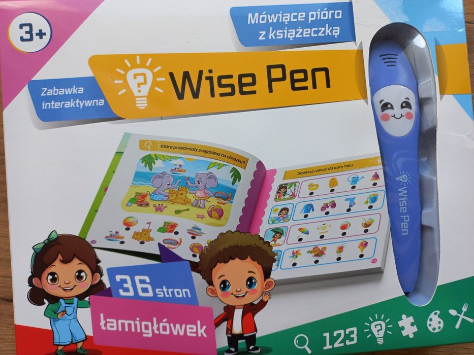 Mówiące pióro z książeczką Wise Pen