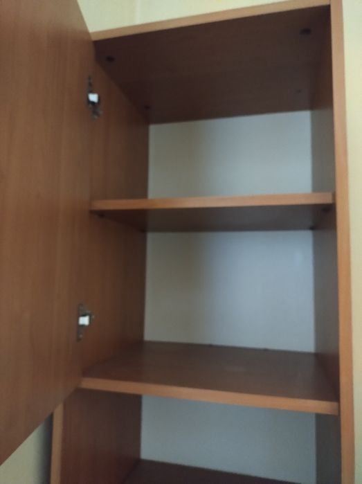 Szafka Wąska Słupek Drewniana